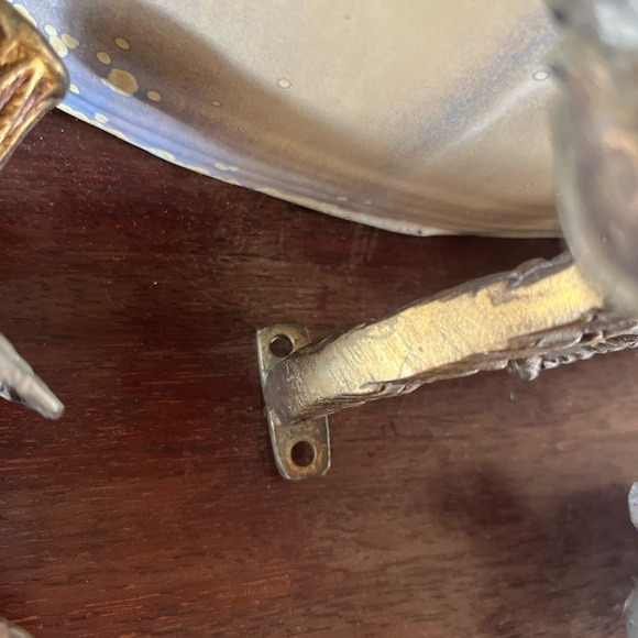 Three candelabra metal arms - Picture 6 of 11